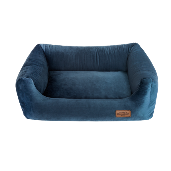 Sofa Welurove, navy blue